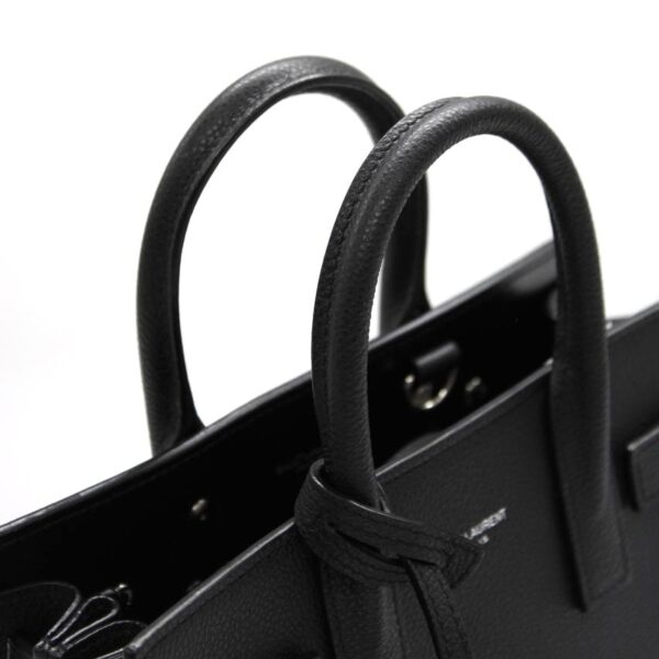 Borsa Saint Laurent Sac de jour Nano in pelle nera