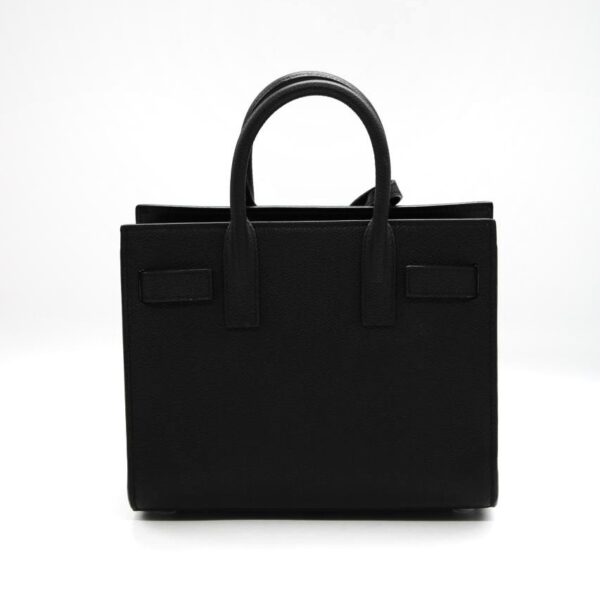 Borsa Saint Laurent Sac de jour Nano in pelle nera