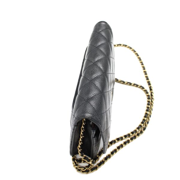 Chanel woc in pelle caviar