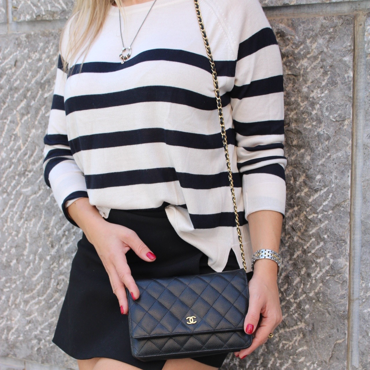 Chanel woc in pelle caviar thumb