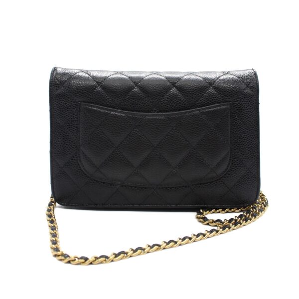 Chanel woc in pelle caviar