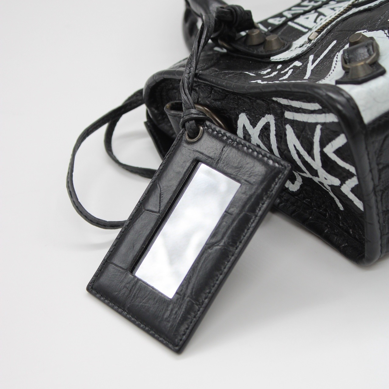 Borsa Balenciaga Graffiti city mini thumb