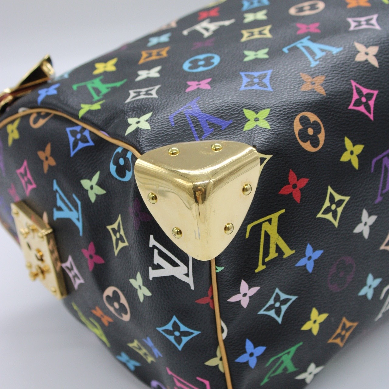 Bauletto speedy louis Vuitton multicolor black thumb