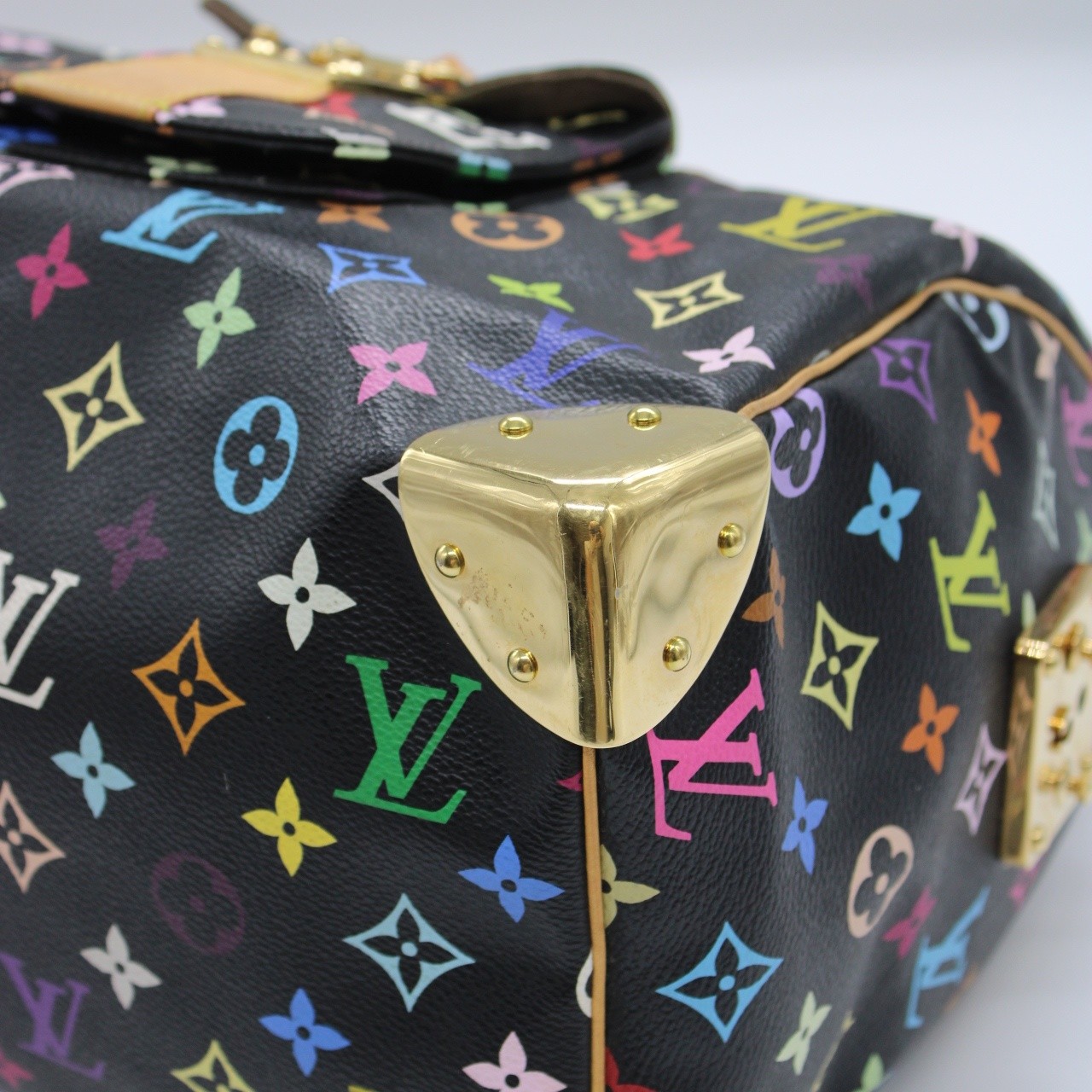 Bauletto speedy louis Vuitton multicolor black thumb