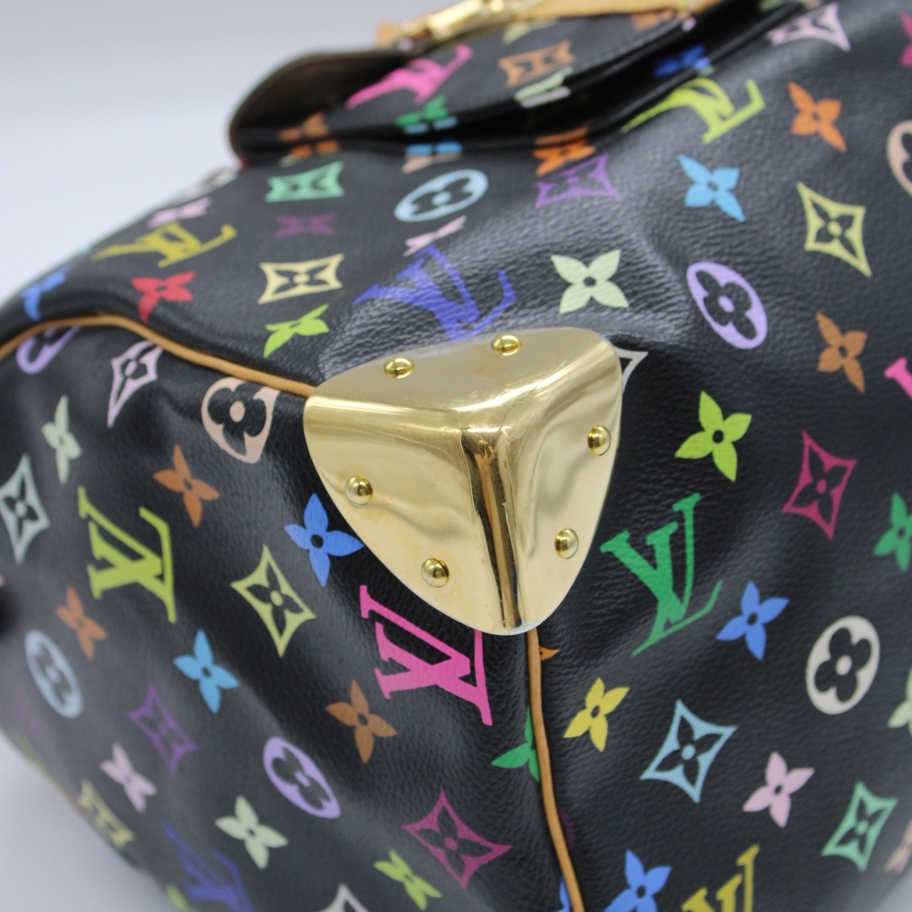 Bauletto speedy louis Vuitton multicolor black thumb