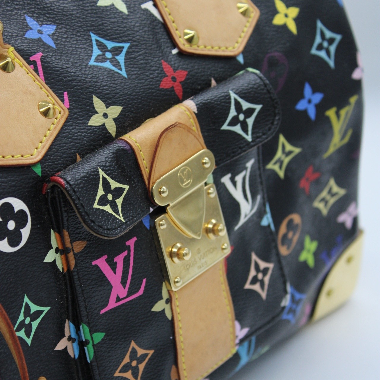 Bauletto speedy louis Vuitton multicolor black thumb
