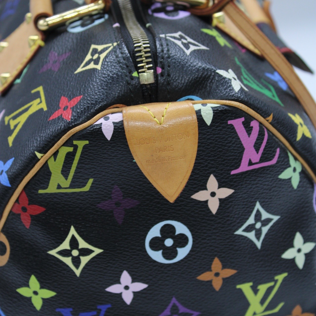 Bauletto speedy louis Vuitton multicolor black thumb
