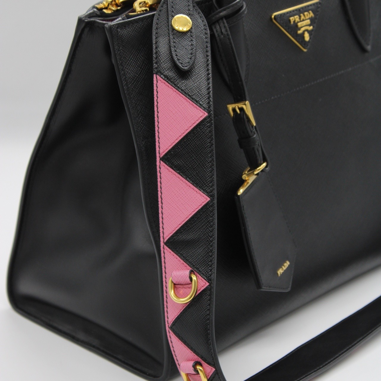 Borsa Prada Paradigme in pelle saffiano thumb