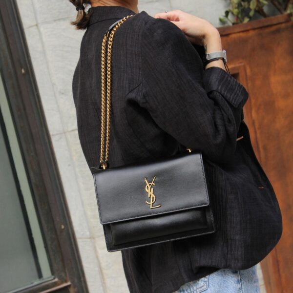Borse Saint Laurent sunset medium