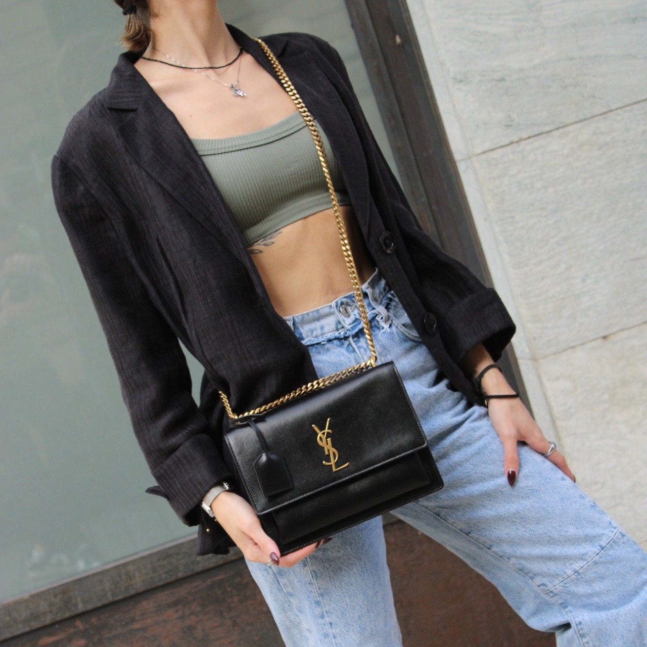 Borse Saint Laurent sunset medium thumb
