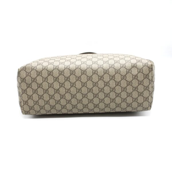 Shopper Gucci in tela plastificata ed inserti in pelle