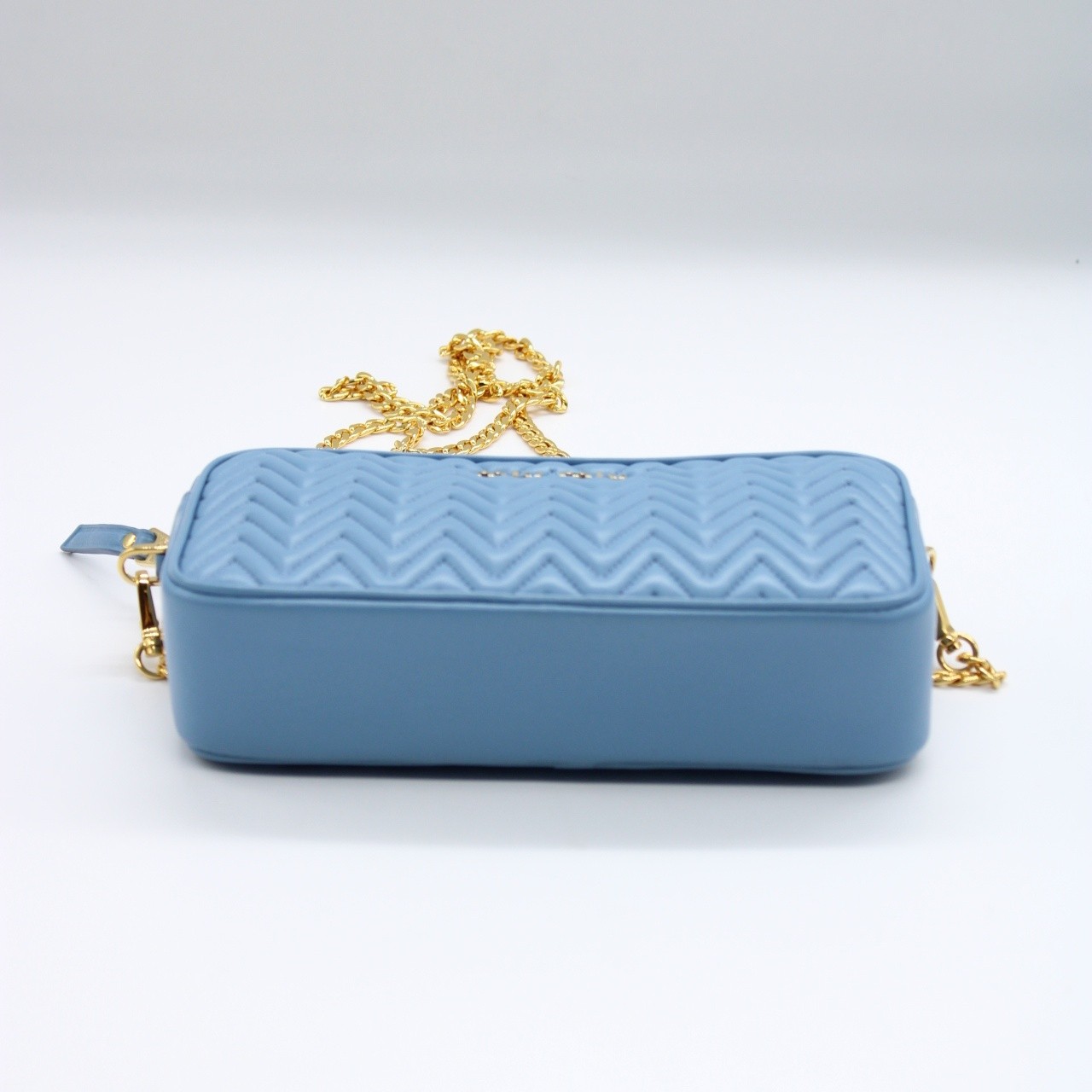 Tracolla Miu Miu in pelle nappa thumb