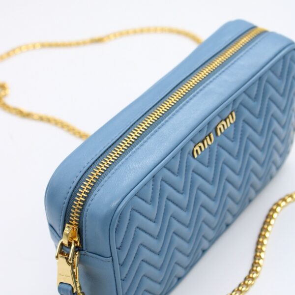 Tracolla Miu Miu in pelle nappa
