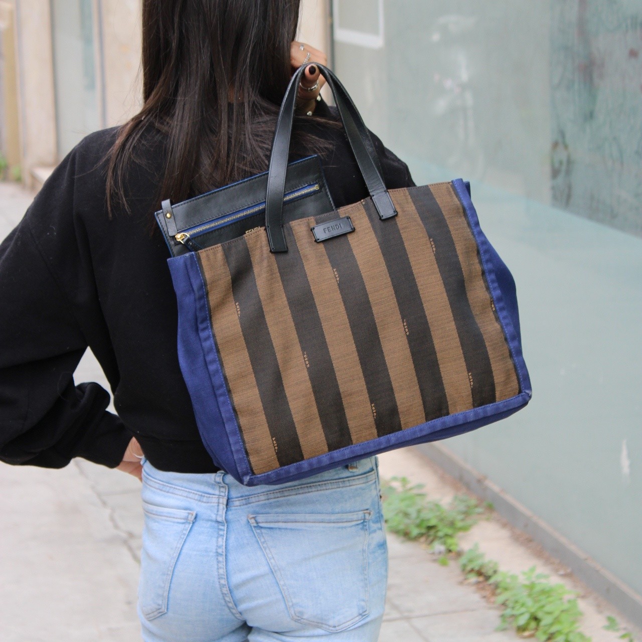 Borsa Fendi in tessuto thumb