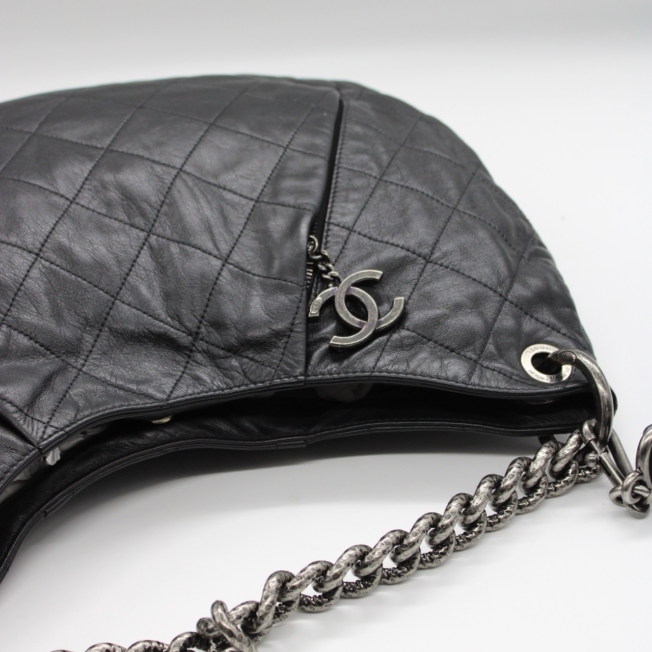 Borsa Chanel coco pleats Hobo thumb