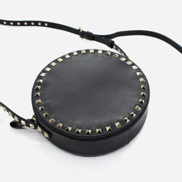 Tracolla Valentino rockstud nera