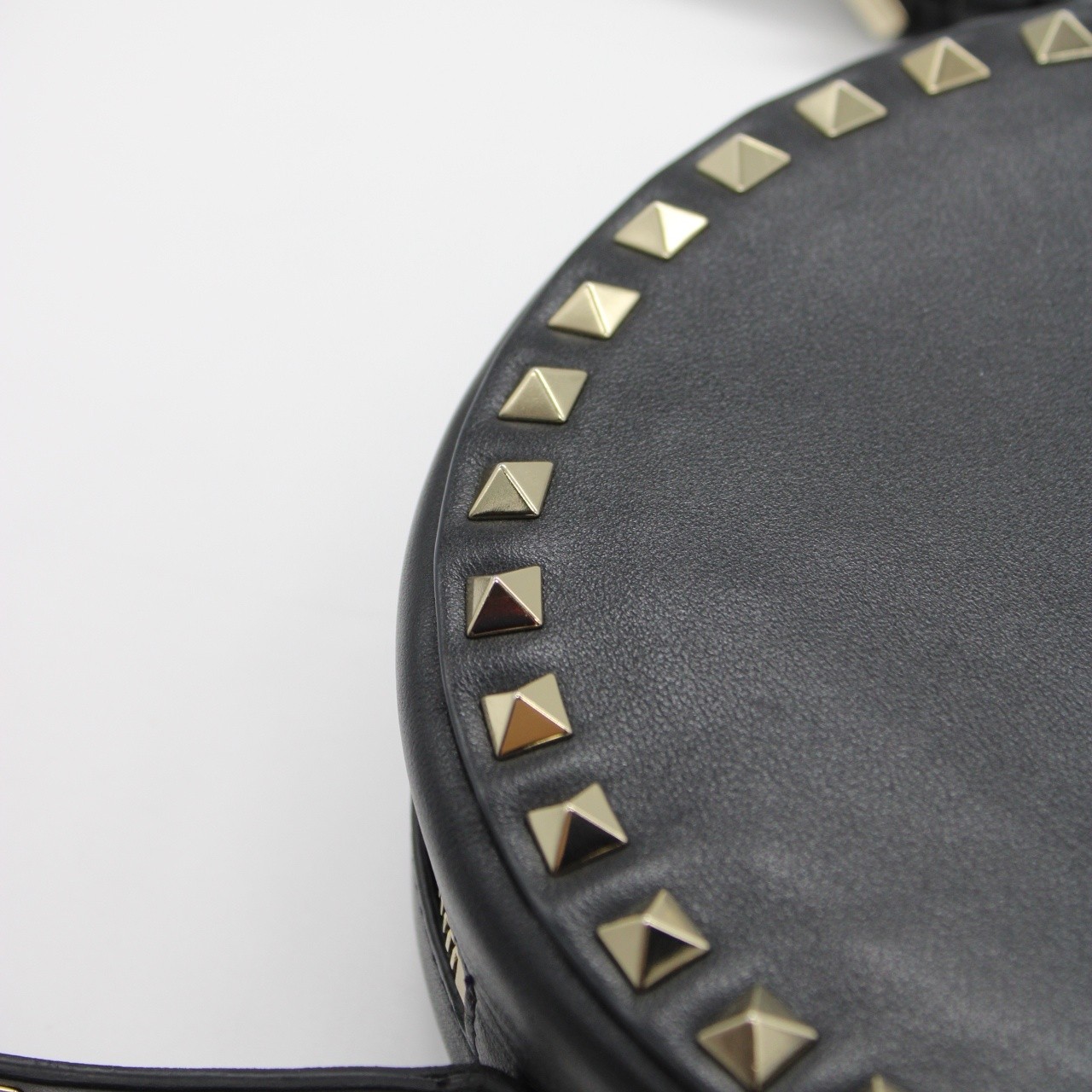 Tracolla Valentino rockstud nera thumb