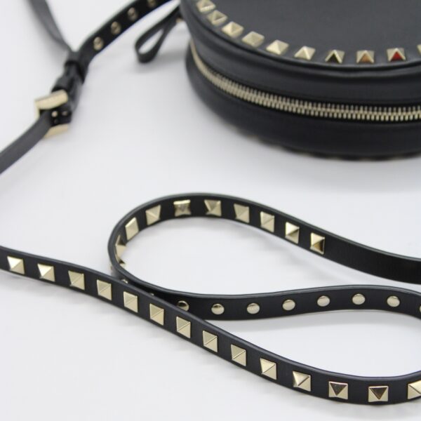 Tracolla Valentino rockstud nera