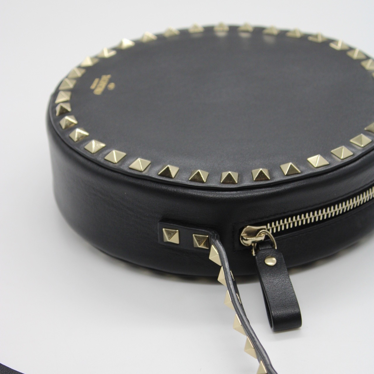 Tracolla Valentino rockstud nera thumb