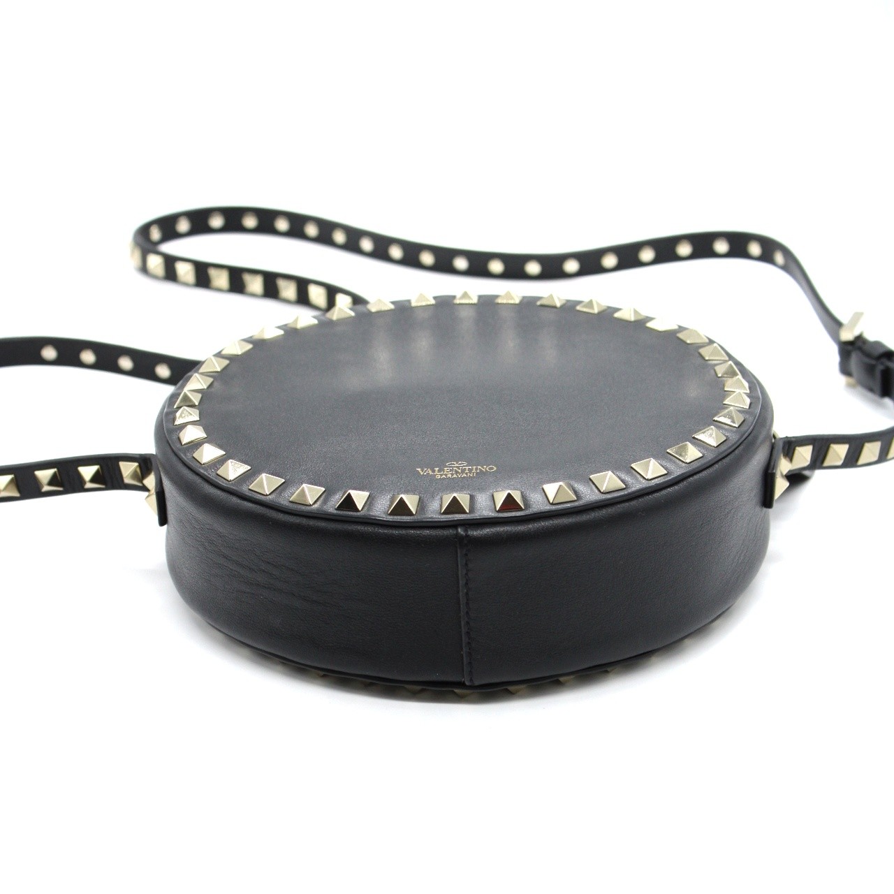 Tracolla Valentino rockstud nera thumb