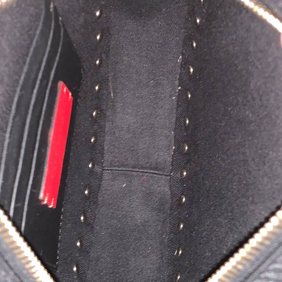 Tracolla Valentino rockstud nera thumb