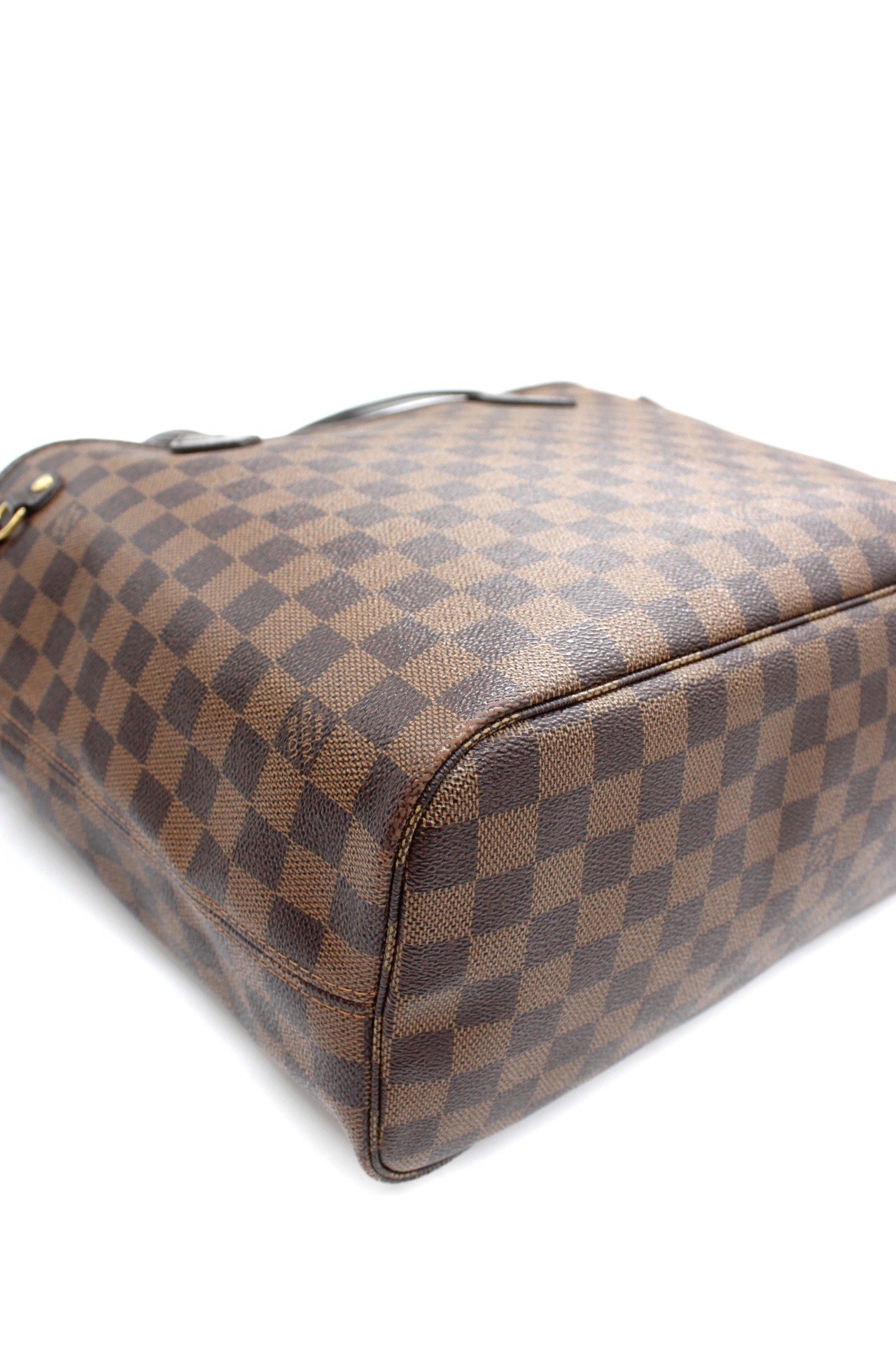 Borsa Louis Vuitton Neverfull MM Damier Ebene thumb