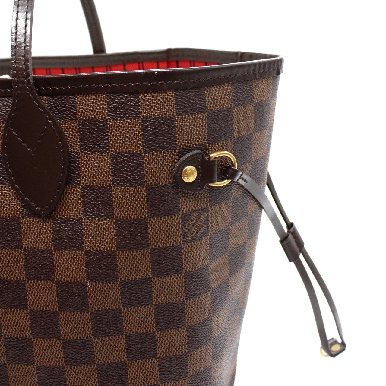 Borsa Louis Vuitton Neverfull MM Damier Ebene thumb