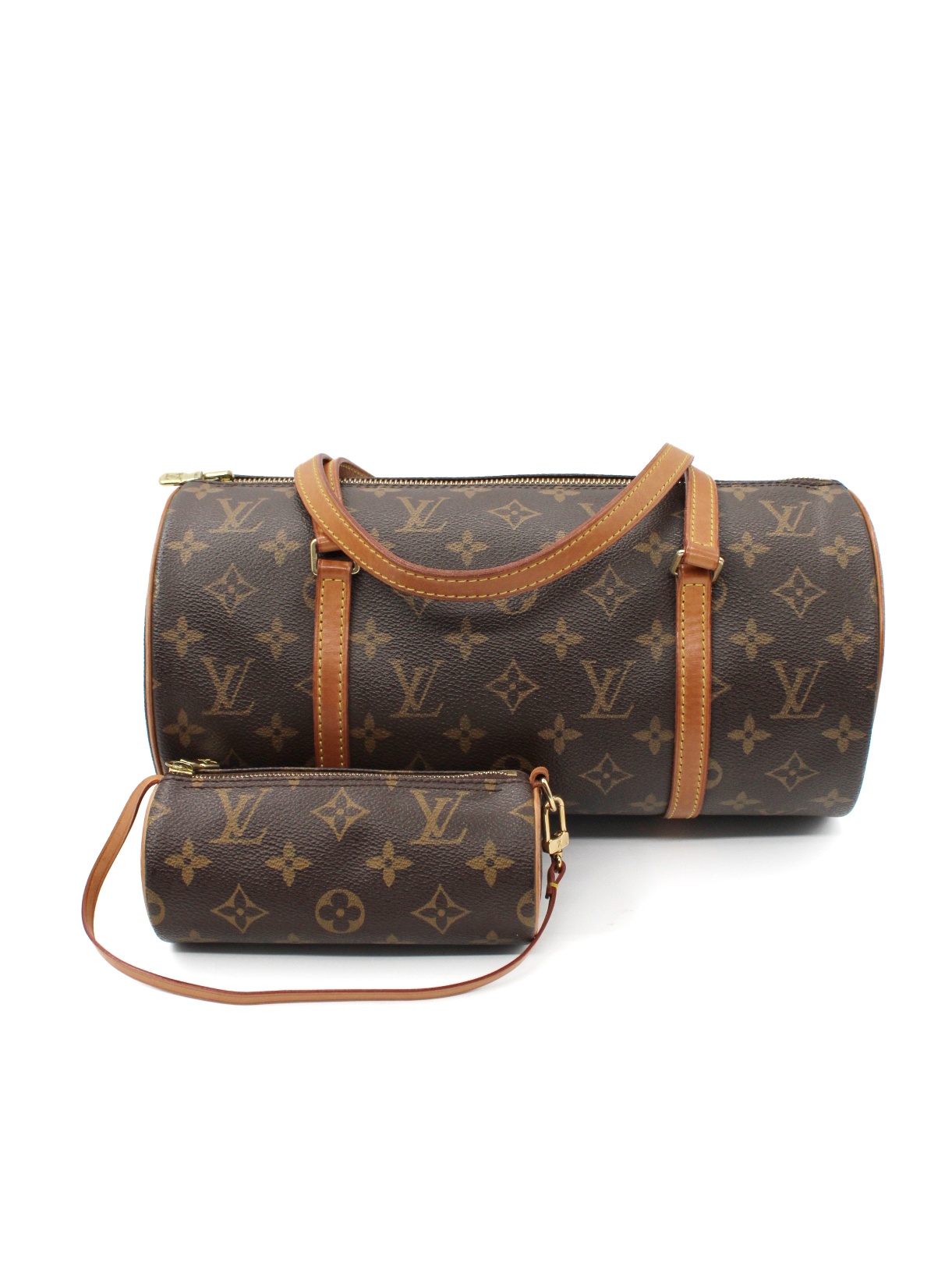 Borsa Louis Vuitton Papillon 30 in monogram thumb