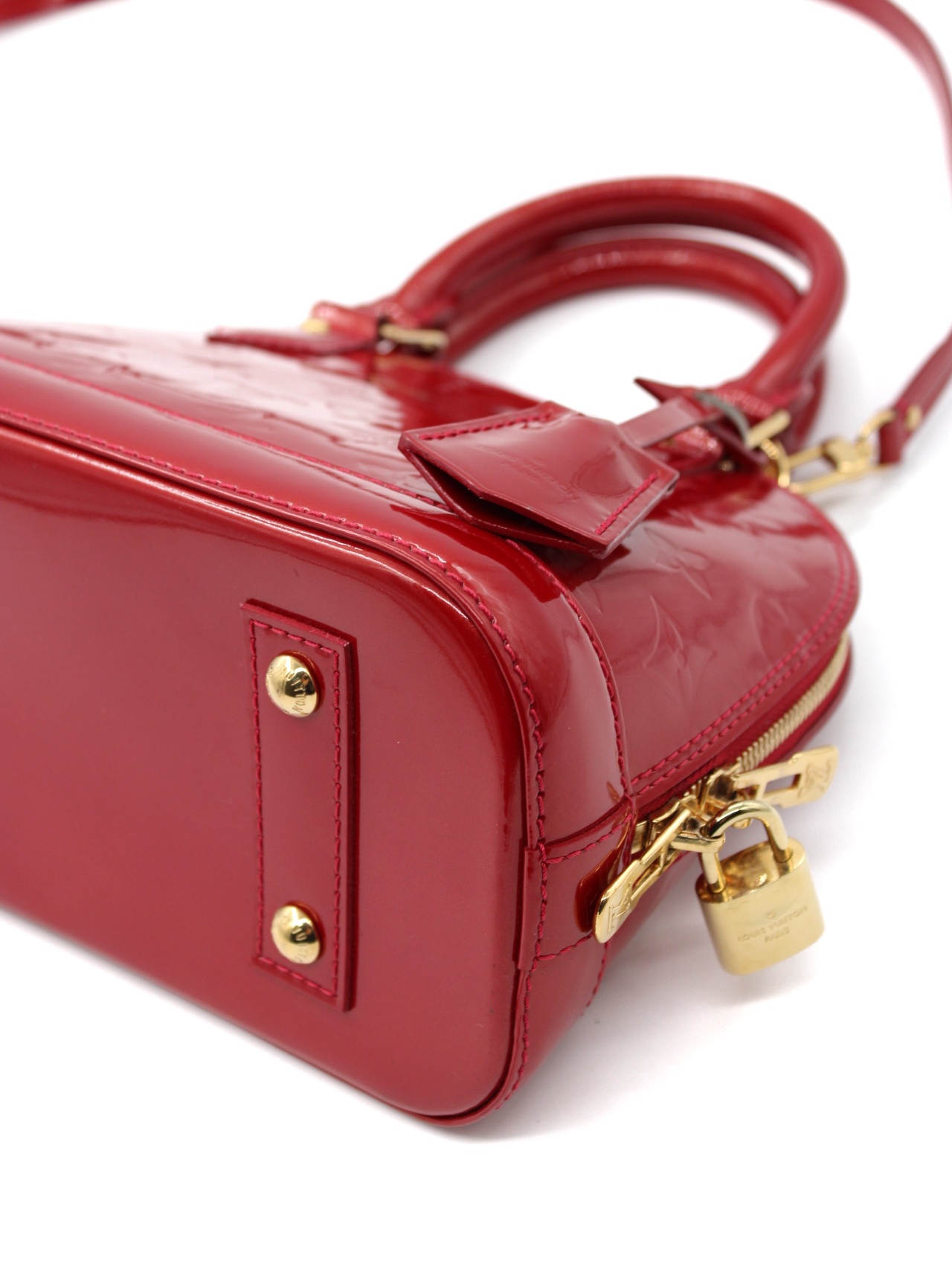 Borsa Louis Vuitton Alma BB Vernis thumb