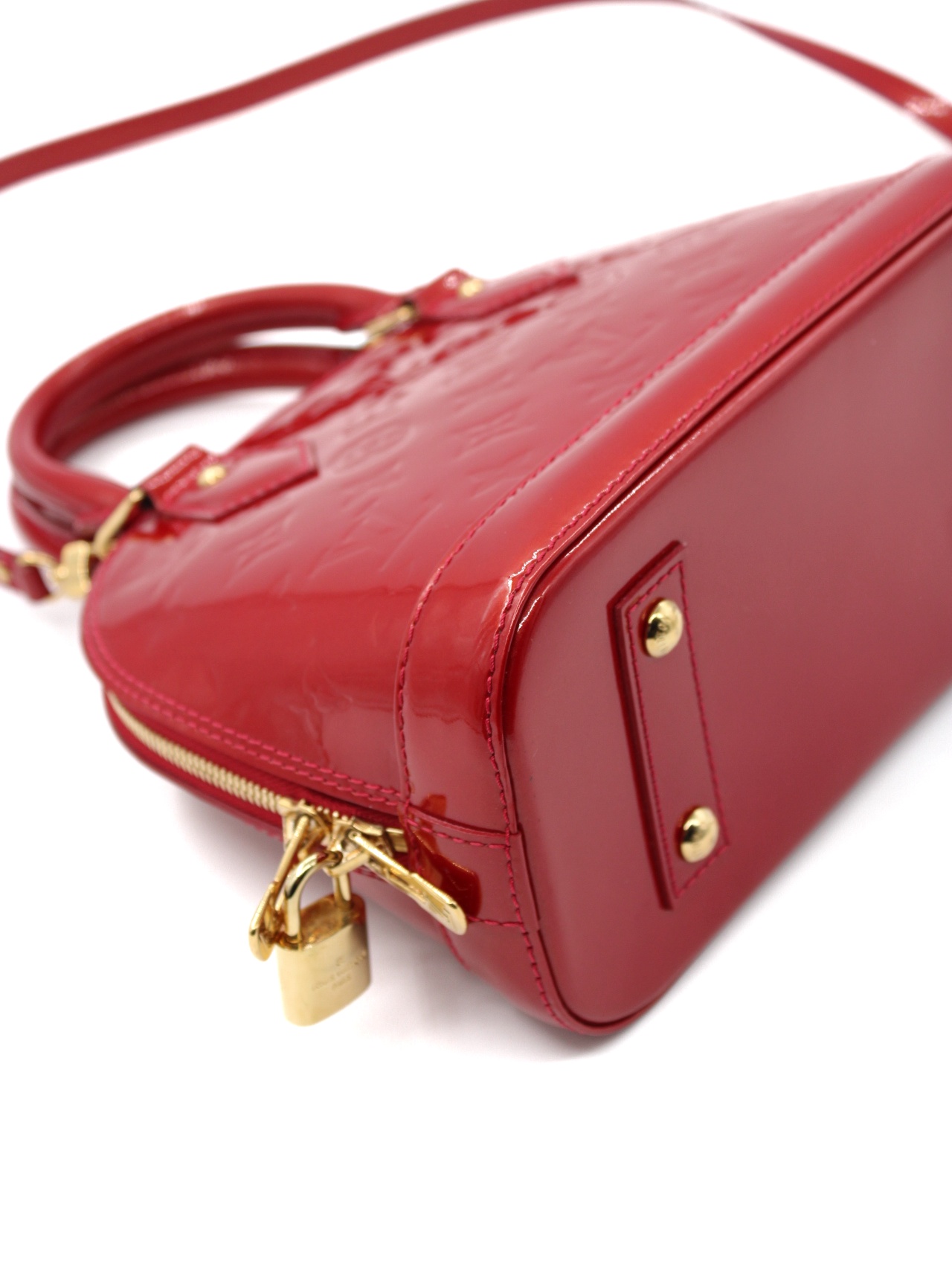 Borsa Louis Vuitton Alma BB Vernis thumb