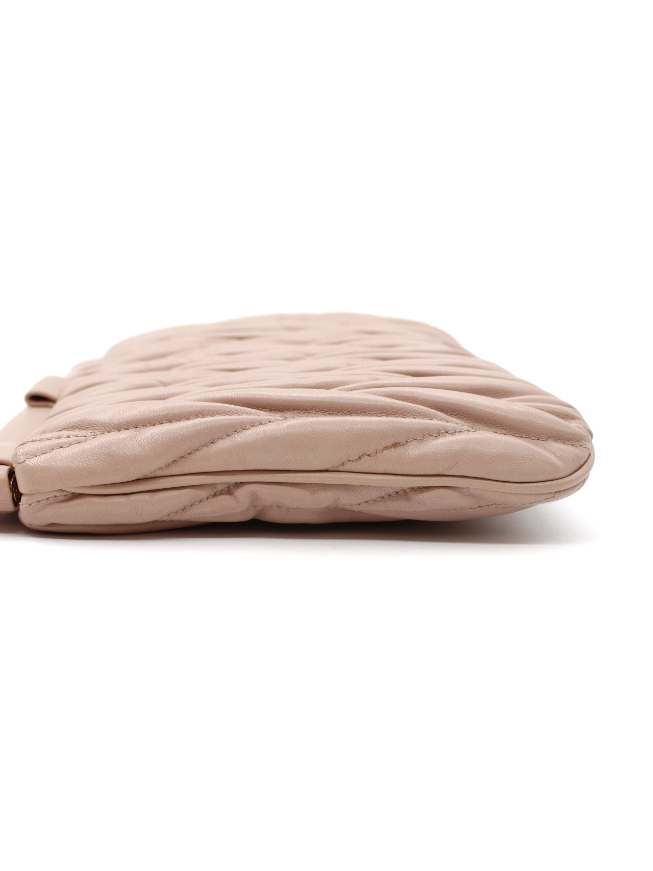 Pochette Miu Miu in pelle Matelassé thumb