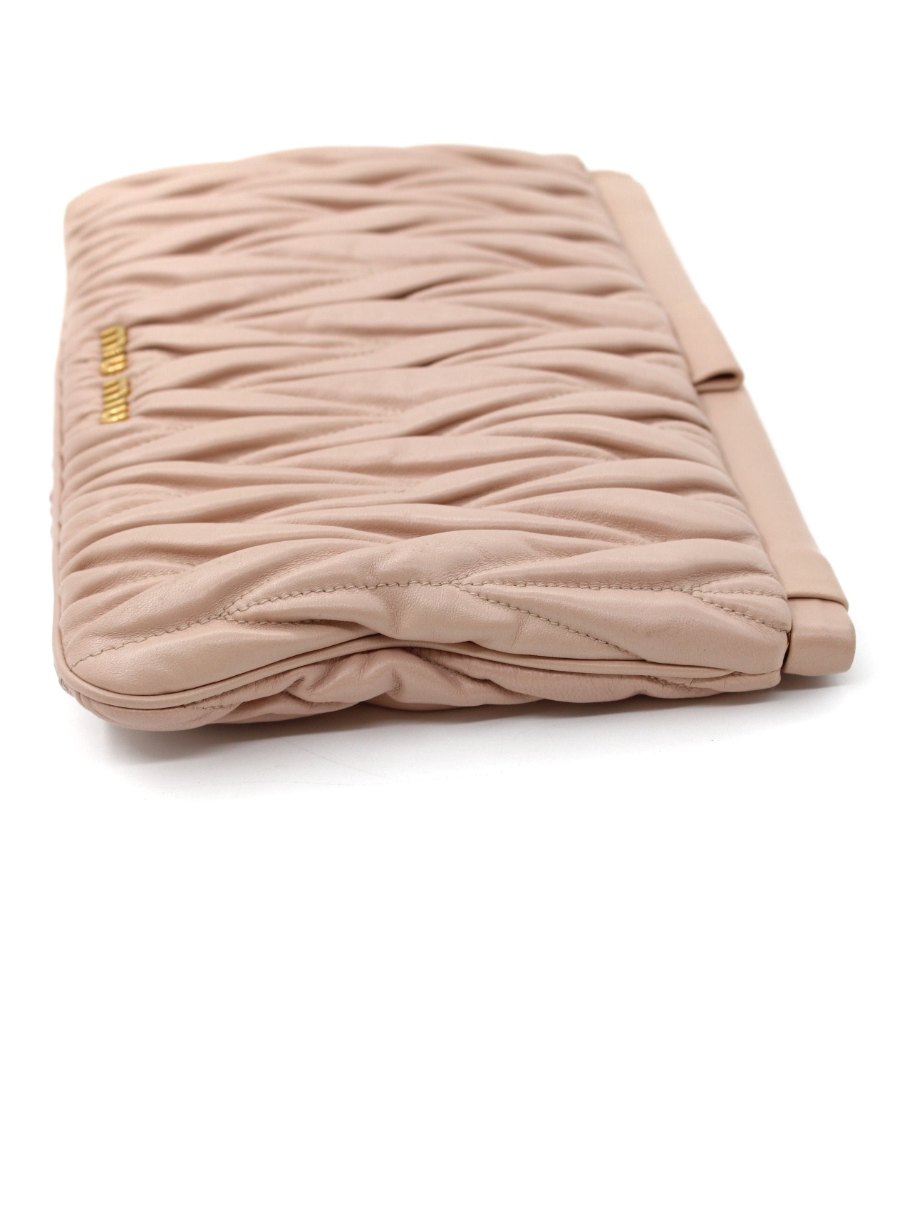 Pochette Miu Miu in pelle Matelassé thumb