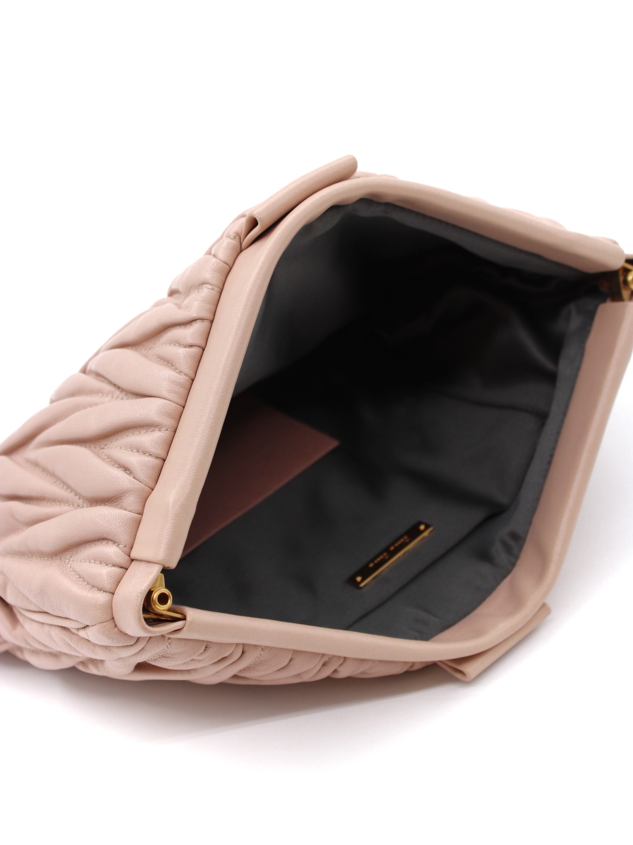 Pochette Miu Miu in pelle Matelassé thumb