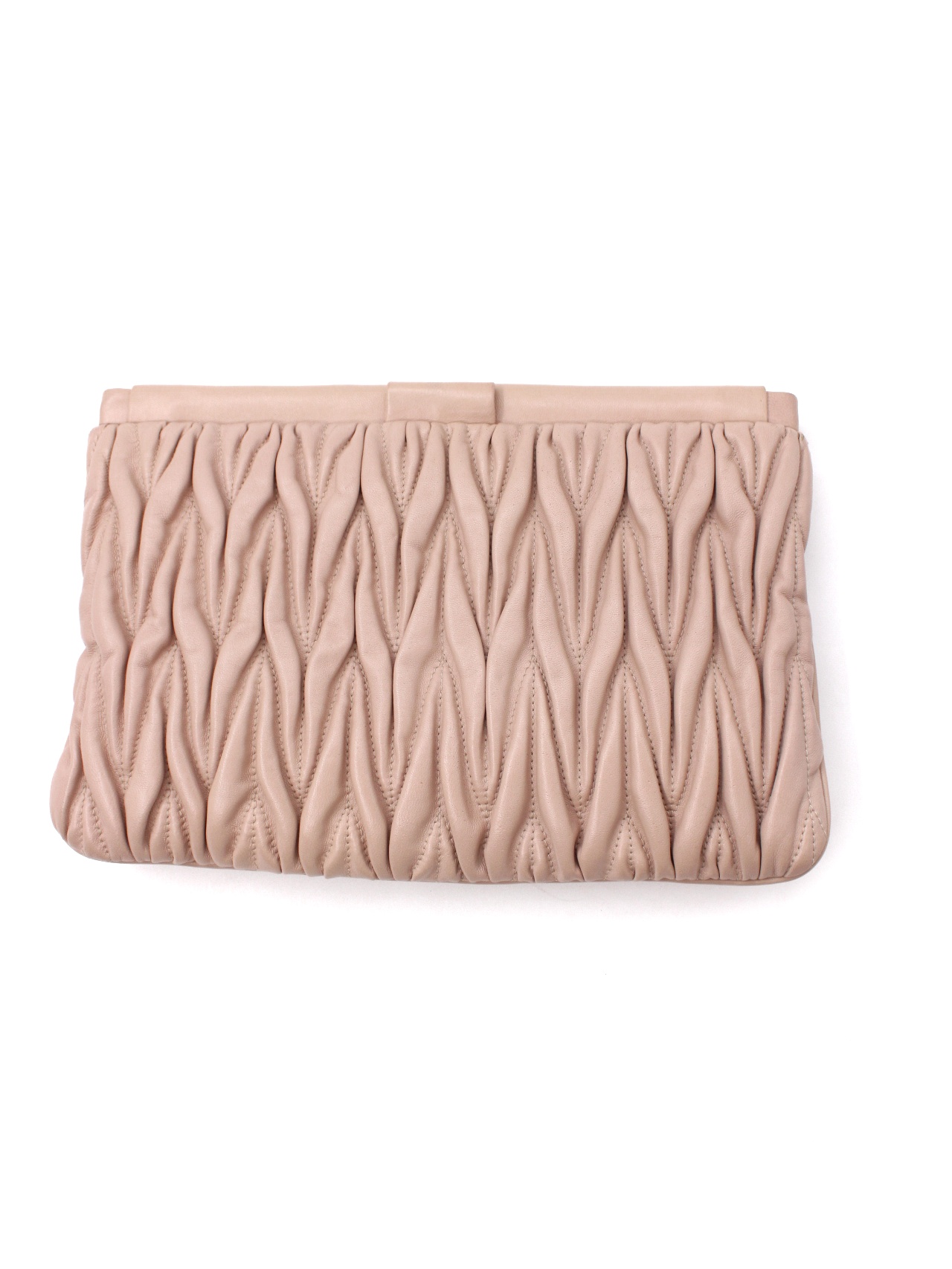 Pochette Miu Miu in pelle Matelassé thumb
