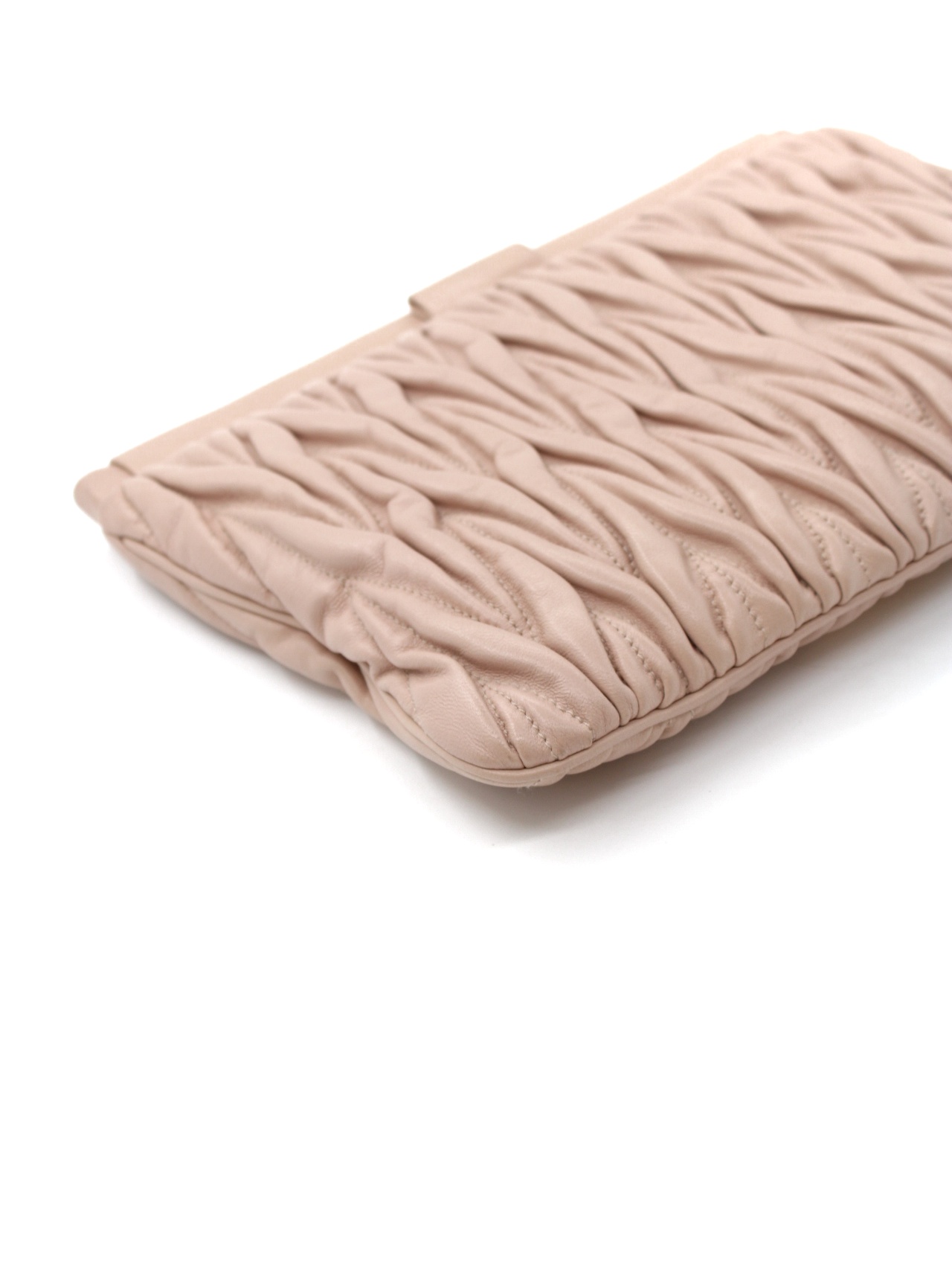 Pochette Miu Miu in pelle Matelassé thumb