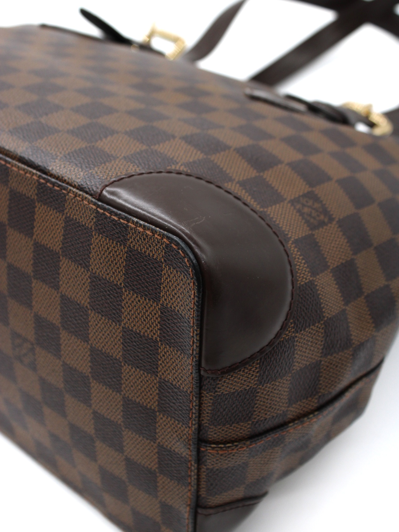 Borsa Louis Vuitton Hampstead in damier ebene thumb