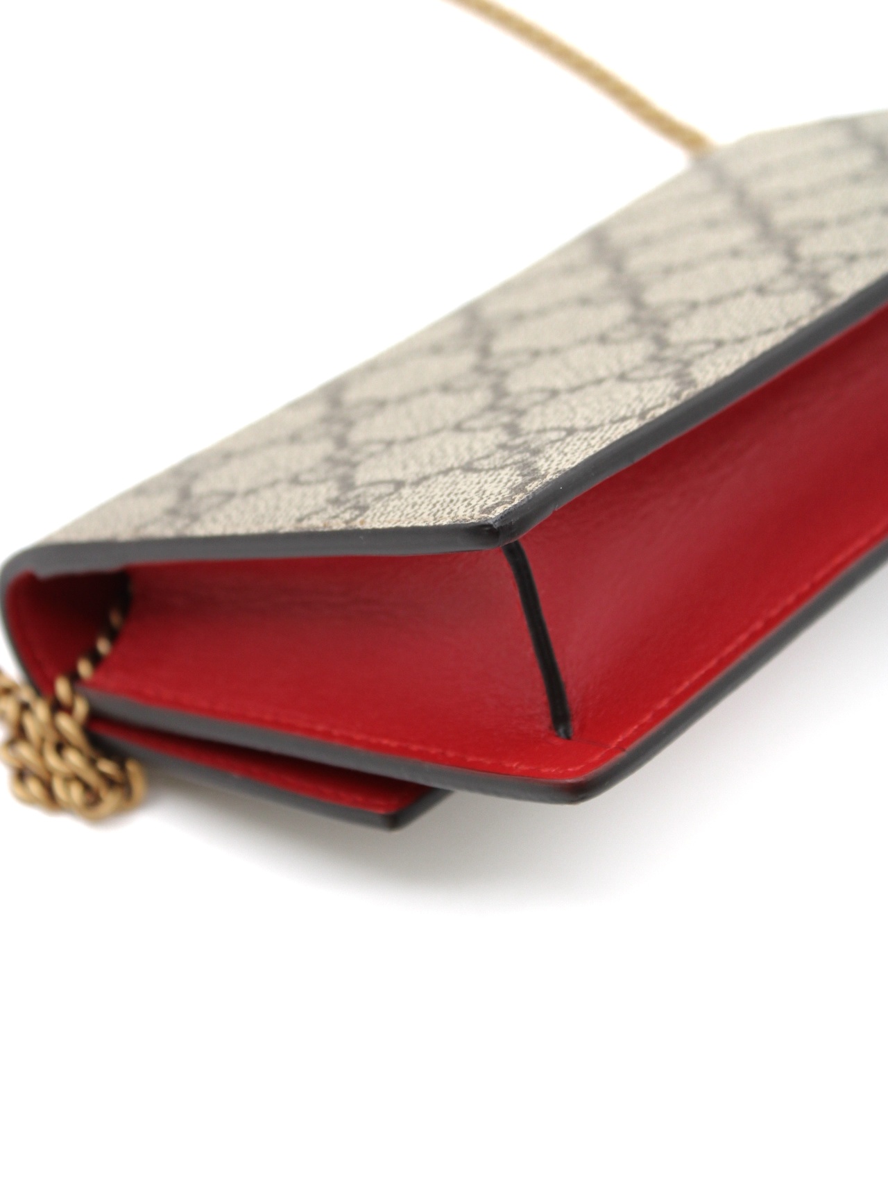 Mini Borsa Gucci GG Supreme Cherry thumb