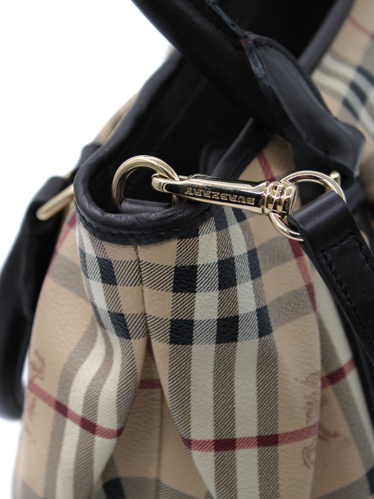 Shopper Burberry con tracolla thumb