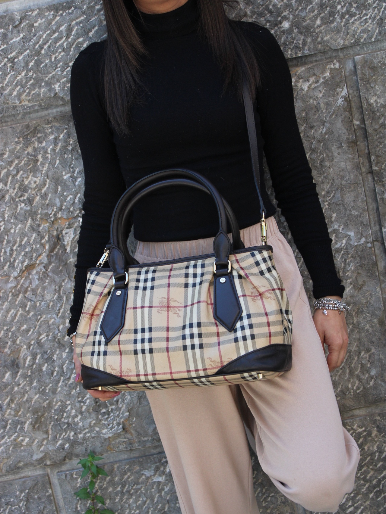 Shopper Burberry con tracolla thumb
