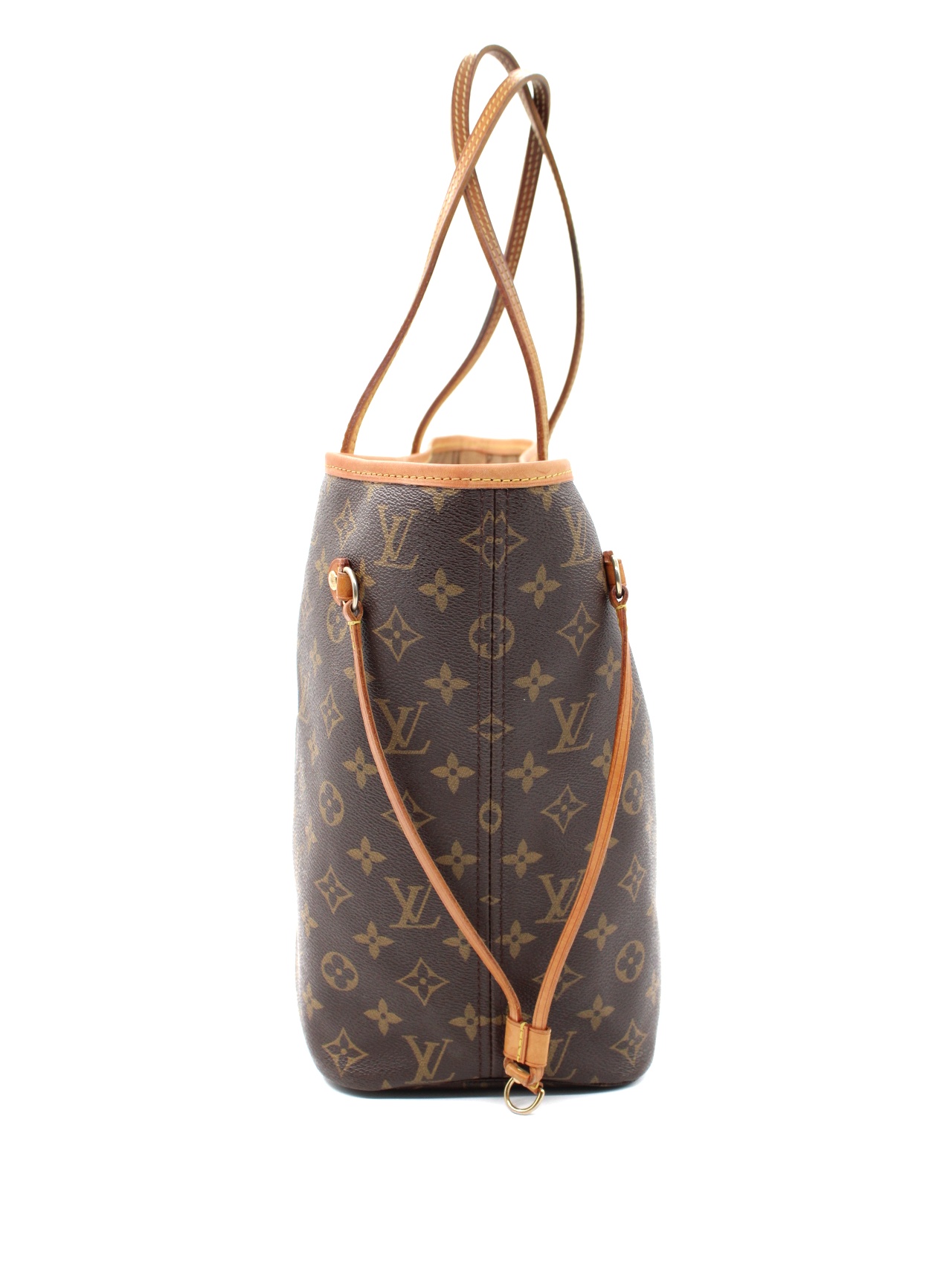 Borsa Louis Vuitton Neverfull MM in monogram thumb