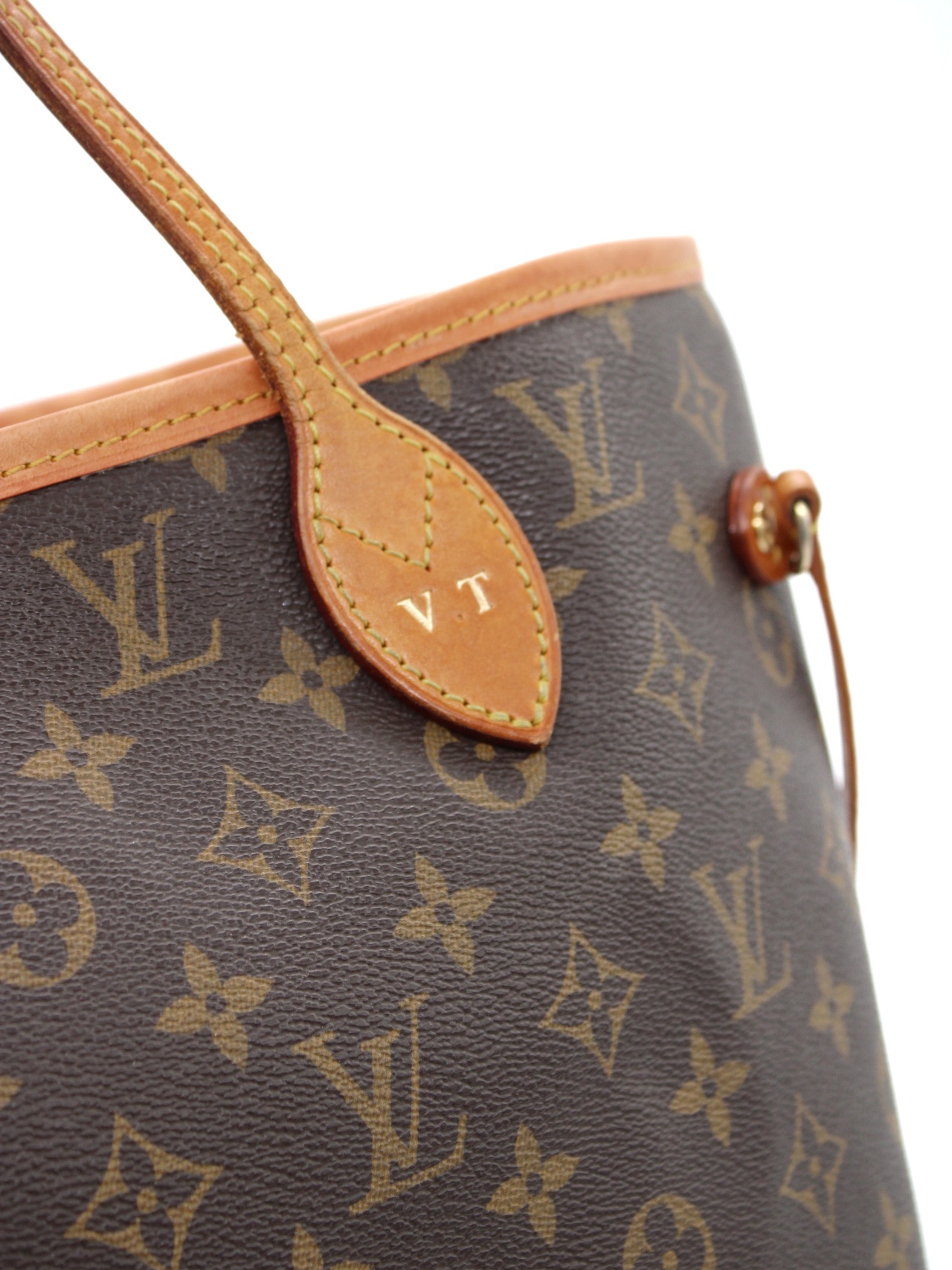 Borsa Louis Vuitton Neverfull MM in monogram thumb