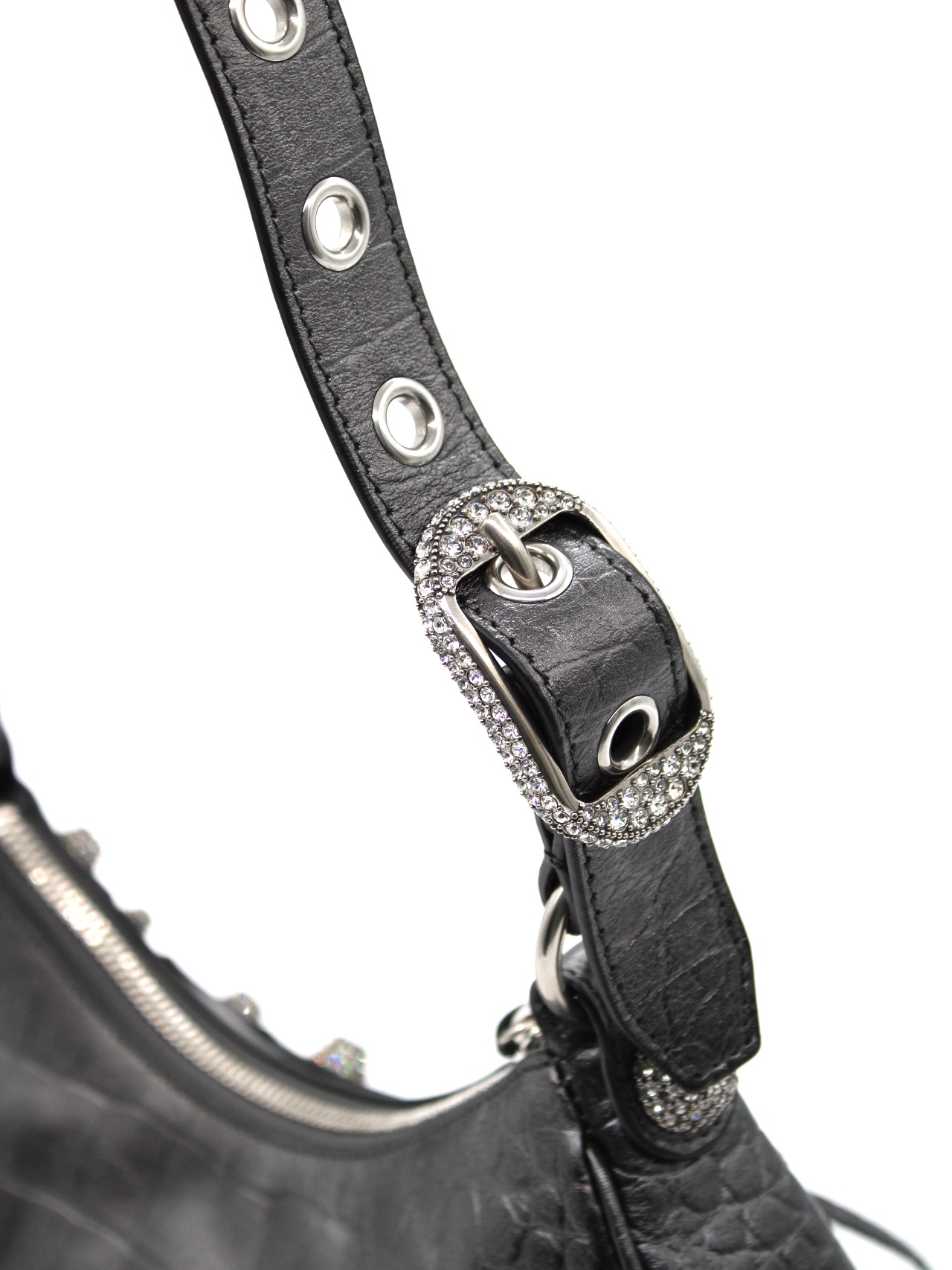 Borsa Balenciaga Le Cagole XS Con strass thumb