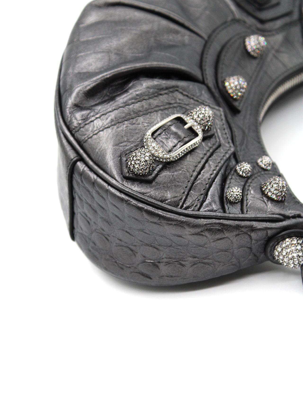 Borsa Balenciaga Le Cagole XS Con strass thumb