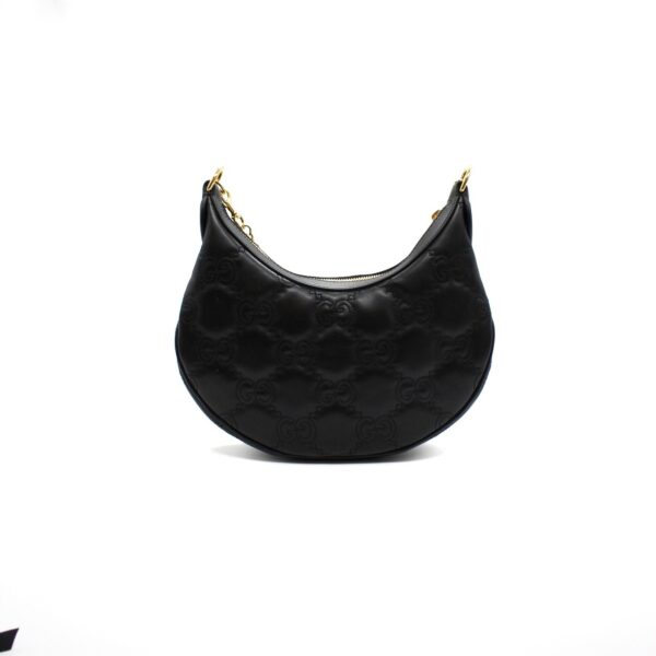 Borsa Gucci a spalla in pelle Matelassè con GG misura piccola