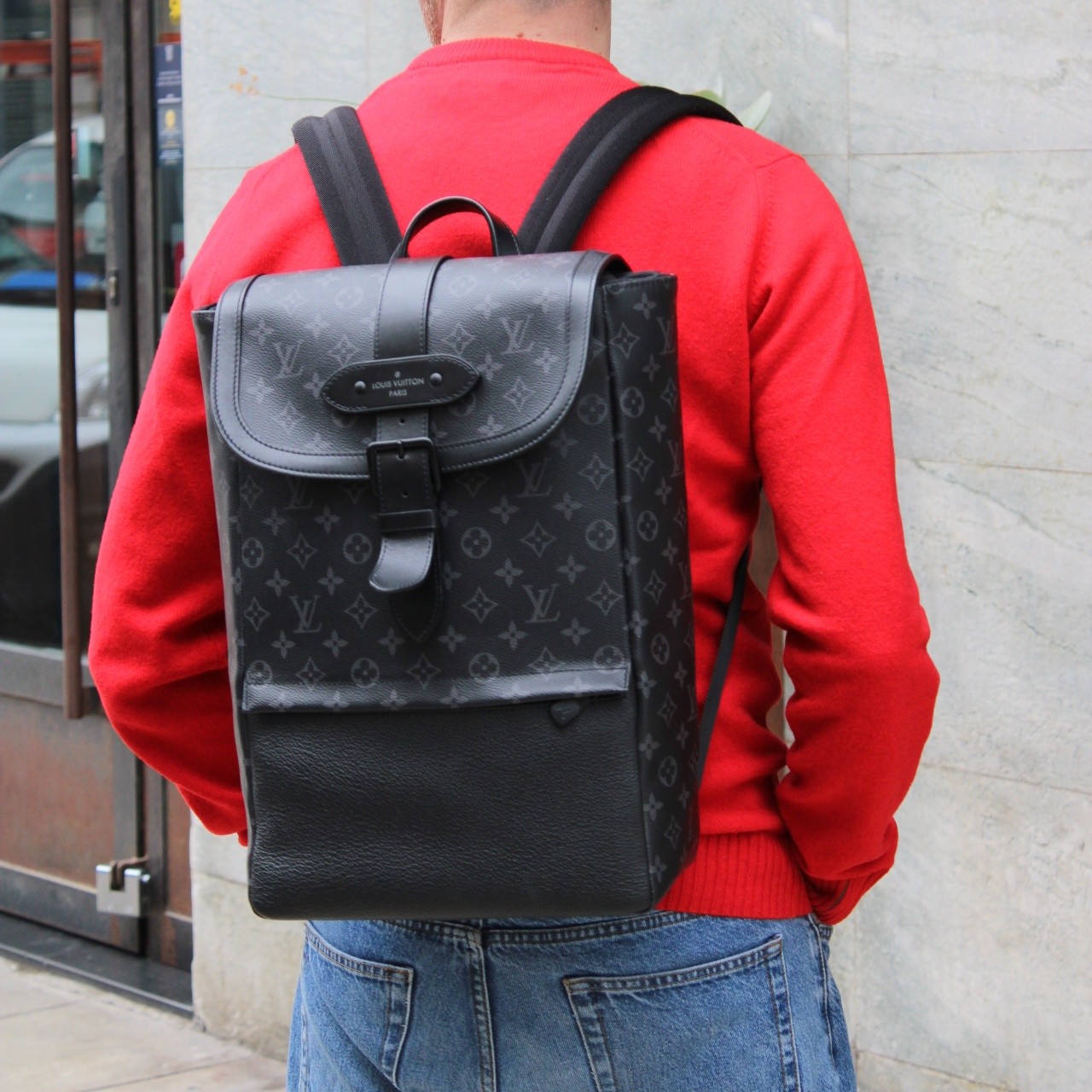 Zaino Louis Vuitton Saumur Eclipse thumb