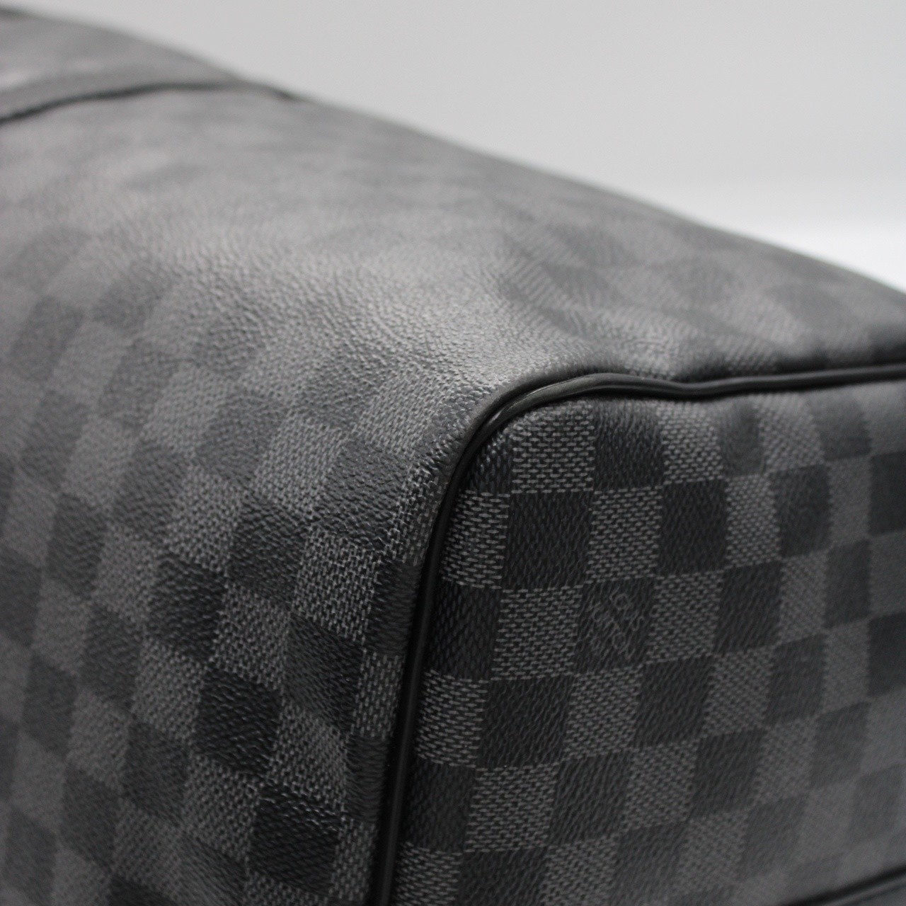 Keepall Louis Vuitton bandouliere 55 in damier graphit thumb