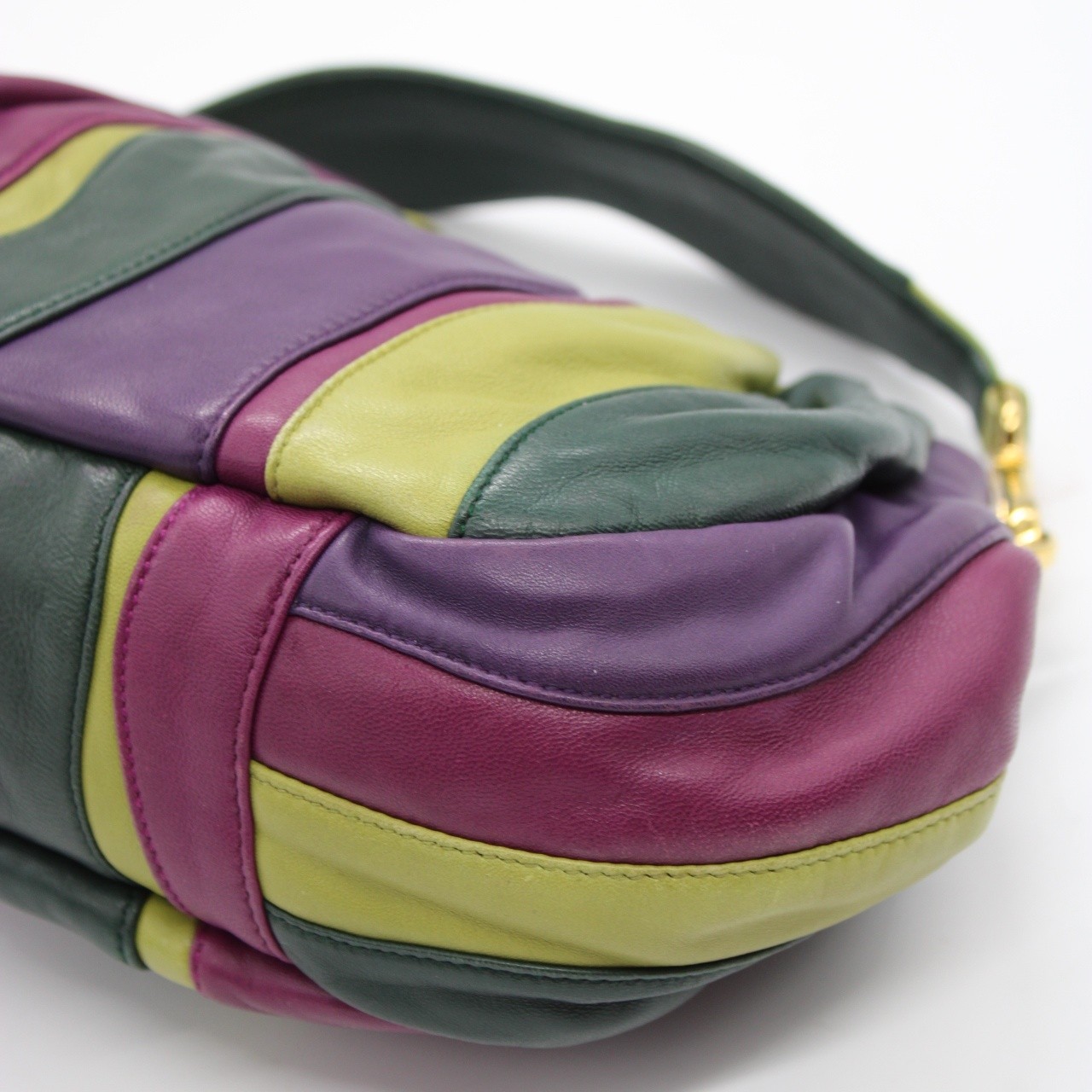 Borsa Prada in nappa multicolore thumb