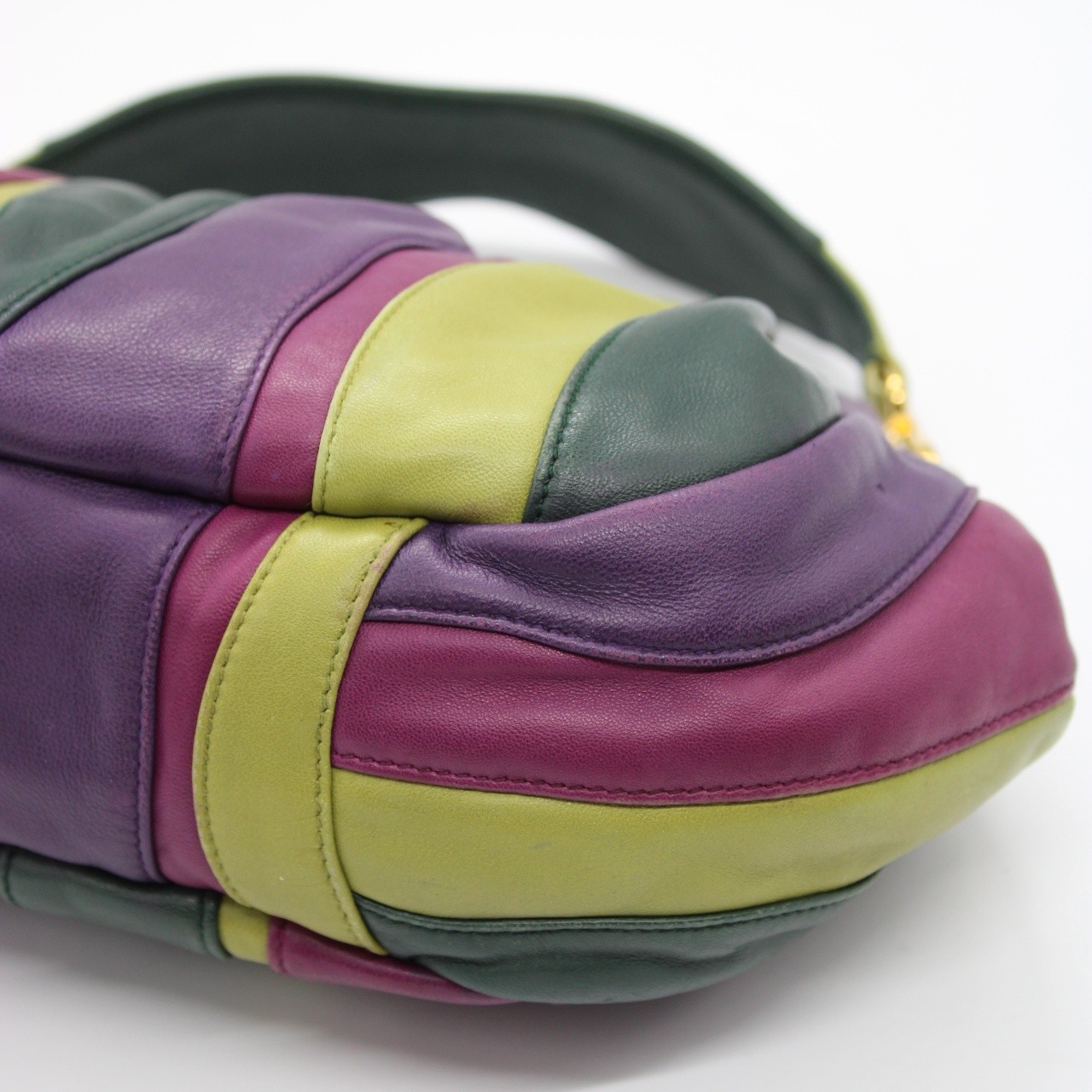 Borsa Prada in nappa multicolore thumb