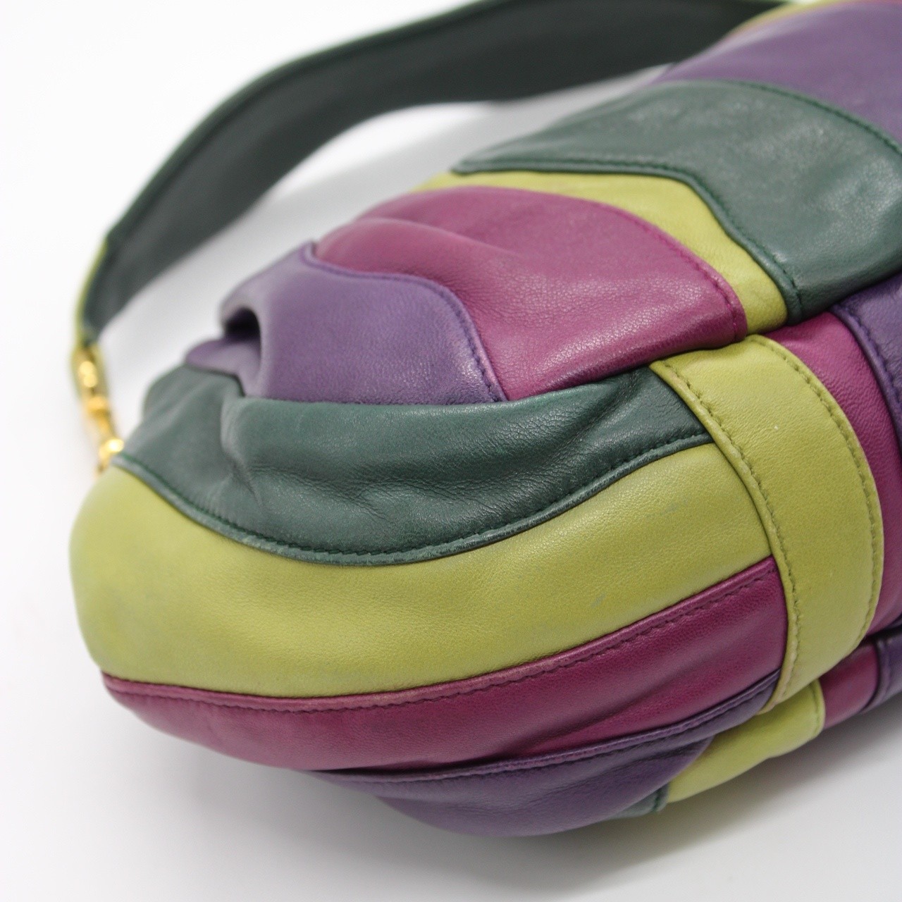 Borsa Prada in nappa multicolore thumb