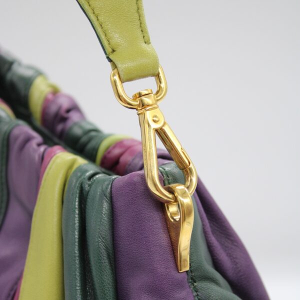Borsa Prada in nappa multicolore